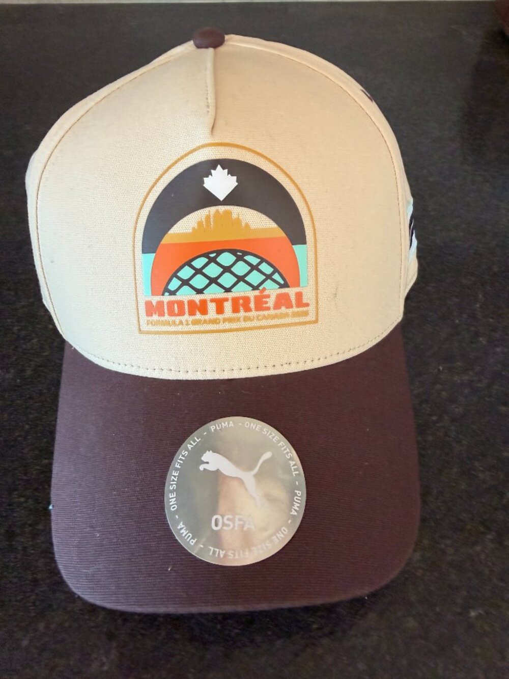 Authentic Puma F1 Canada Baseball Cap 2026 (Montreal)